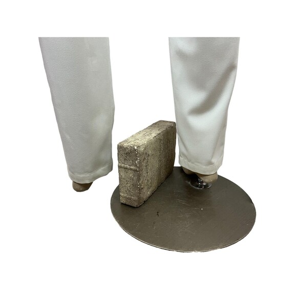 BCBGMaxazria Waylen Jumpsuit Size 2 Ivory Sleeveless Wedding  Formal - Picture 8 of 15